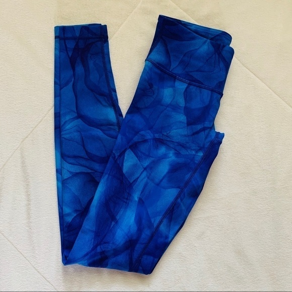 Lululemon | Wunder Under lll Leggings | Midnight Tulle Multi | Size 4 - Picture 3 of 6